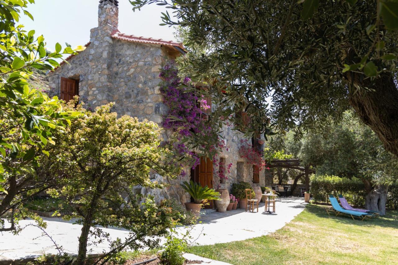 Manolis' House Villa Agia Paraskevi  Exteriör bild