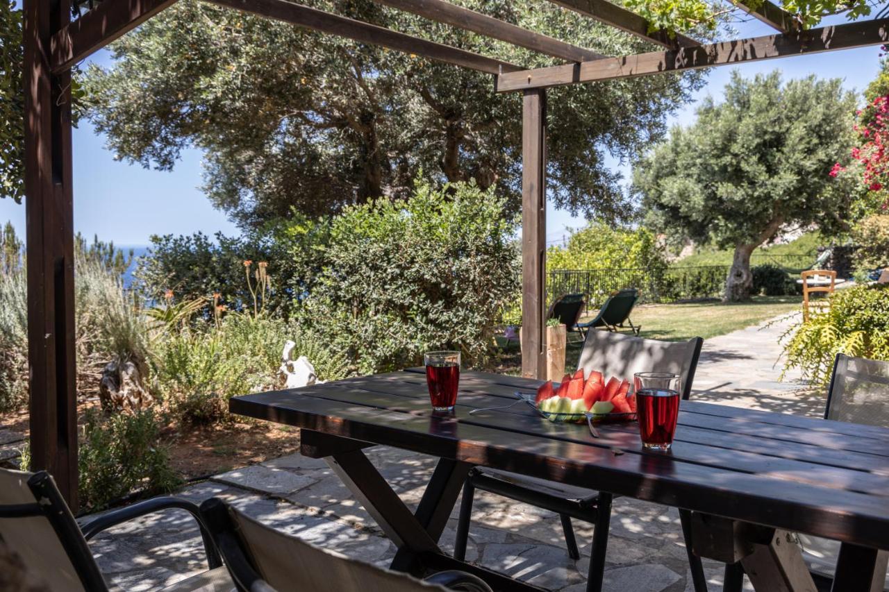 Manolis' House Villa Agia Paraskevi  Exteriör bild
