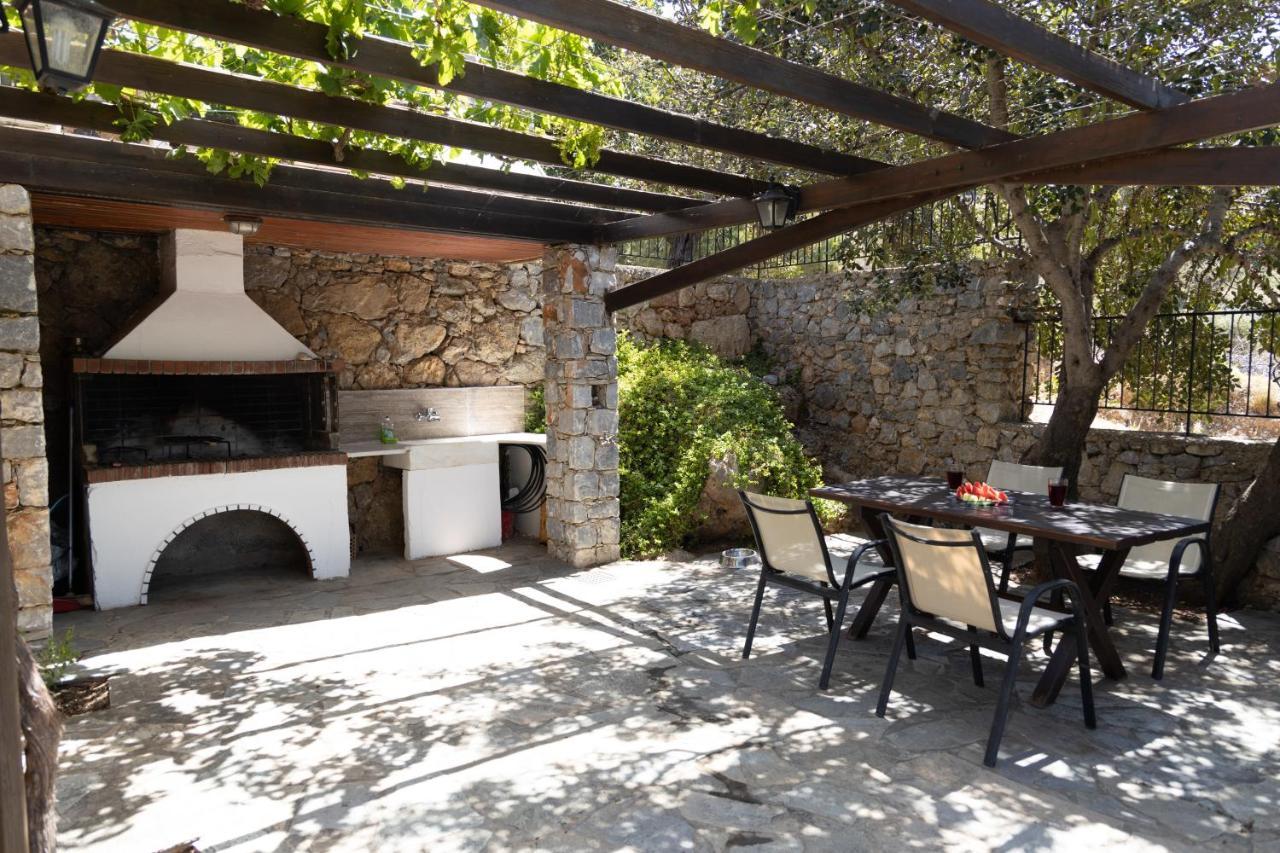 Manolis' House Villa Agia Paraskevi  Exteriör bild